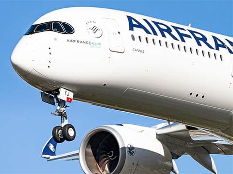 Un nouvel Airbus A350 d’Air France signé Cannes