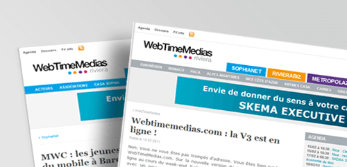 Webtimemedias.com : la V3 est en ligne !