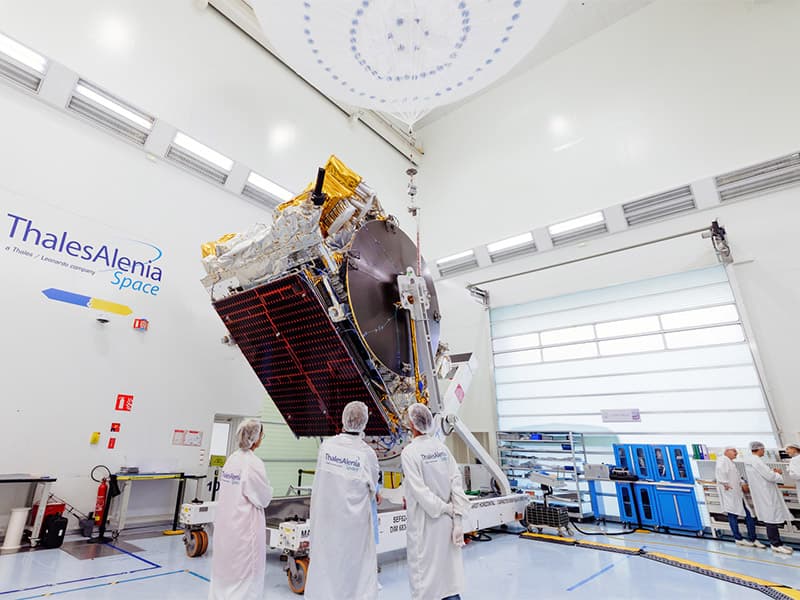 Thales Alenia Space : lancement réussi du satellite de télécommunications indonésien