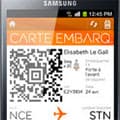 Nice : easyJet teste la carte d'enregistrement sur mobile