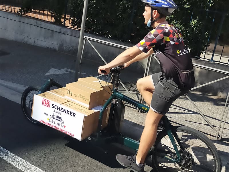 Nice : un eVélo-cargo pour livrer en centre-ville