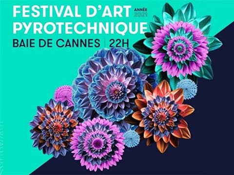 Cannes : le Festival d'Art Pyrotechnique fait son cinéma