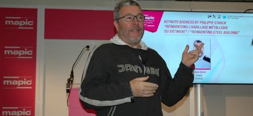 MAPIC : Philippe Starck réinvente l’habillage métallique des bâtiments