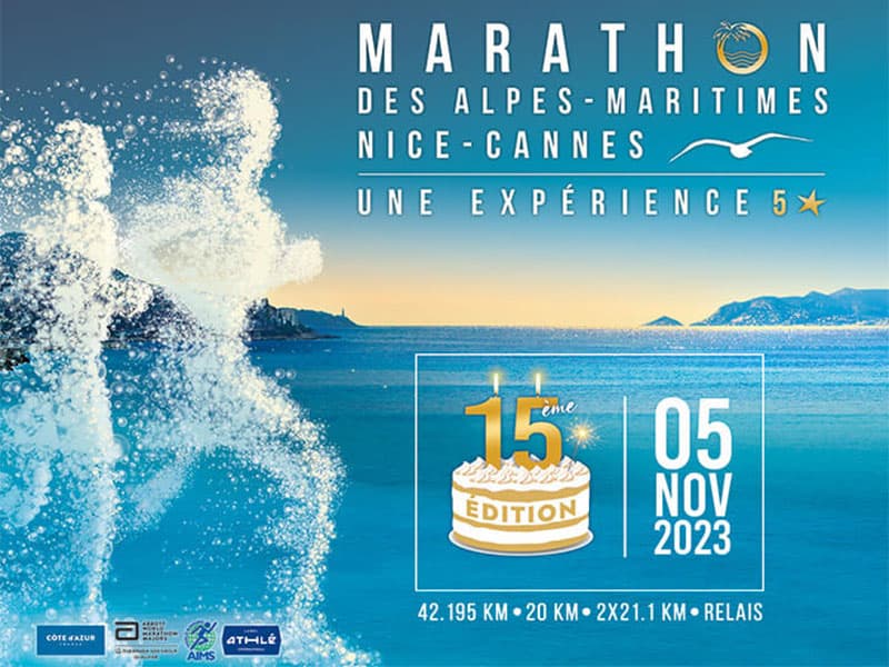 Marathon Nice-Cannes : près de 14.000 participants pour la 15ème édition