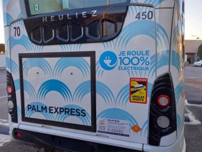 Cannes Lérins : le réseau Palm Bus engage son plan bus propres