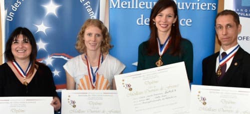 Les Meilleurs Ouvriers de France AM 2013-2015 ont reçu leur diplôme 