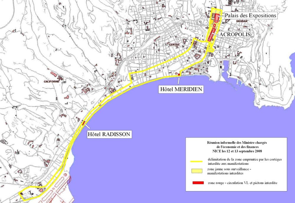 Nice : un important dispositif de sécurité mis en place pour Eurofin