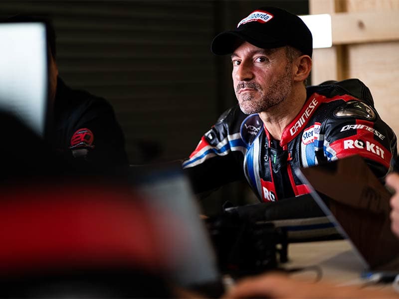 Moto : Venturi avec Max Biaggi à l'assaut de 12 records du monde de e-vitesse 