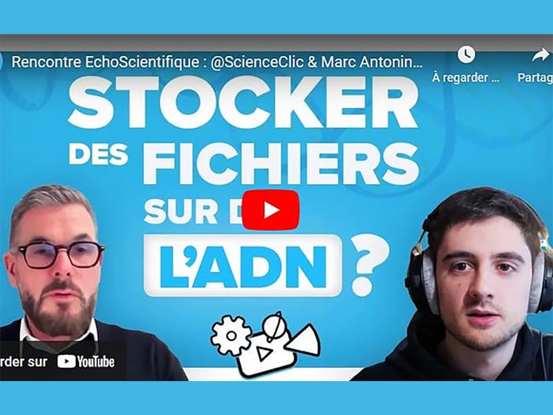 Stockage de données sur ADN : tout savoir (ou presque) avec Marc Antonini