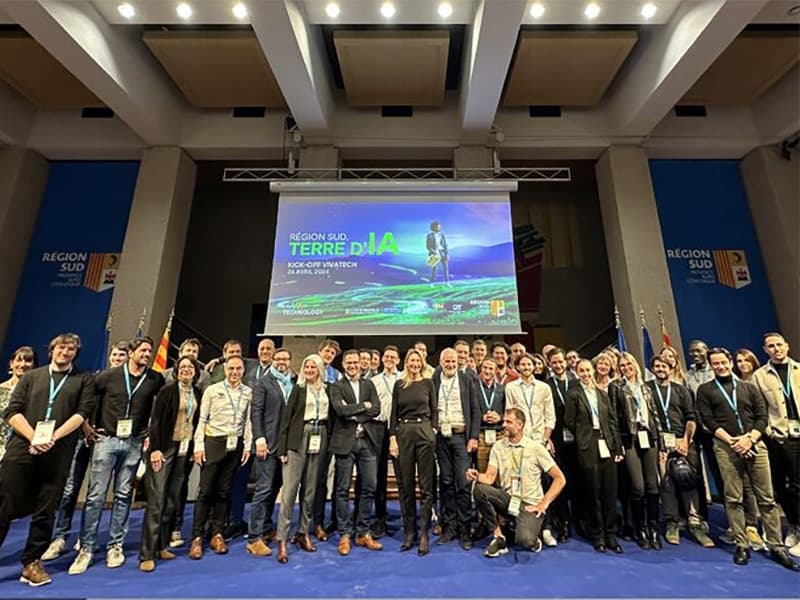 Vivatech : 13 startups azuréennes de l’IA sur le stand de la Région Sud