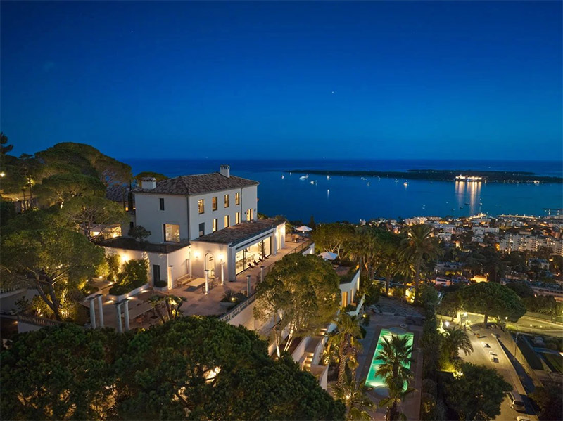 Villa Bagatelle nuit