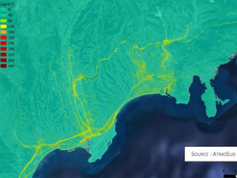 Confinement Ces Effets Spectaculaires Sur La Pollution De L Air A Nice Webtimemedias